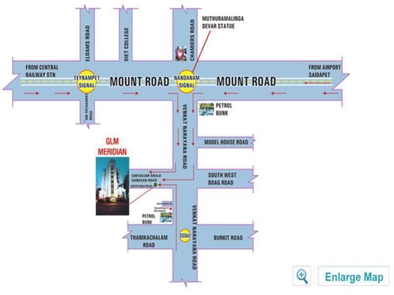 Glm Meridian Chennai Extérieur photo